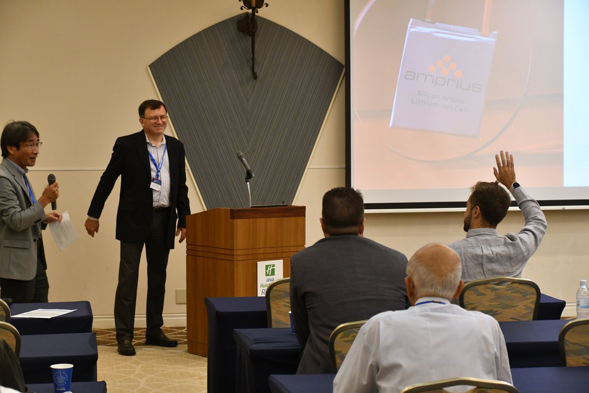 Amprius_'s tweet photo. Amprius CTO Dr. Ionel Stefan was proud to present at the 2026 International Strato-Ops Conference in Miyazaki, Japan this past week.

Thank you to everyone who attended both of Dr. Stefan's presentations!🔋

Looking forward to next year's event!🚀

$AMPX #stratosphere #futuretech https://t.co/U3P2VCEkOL