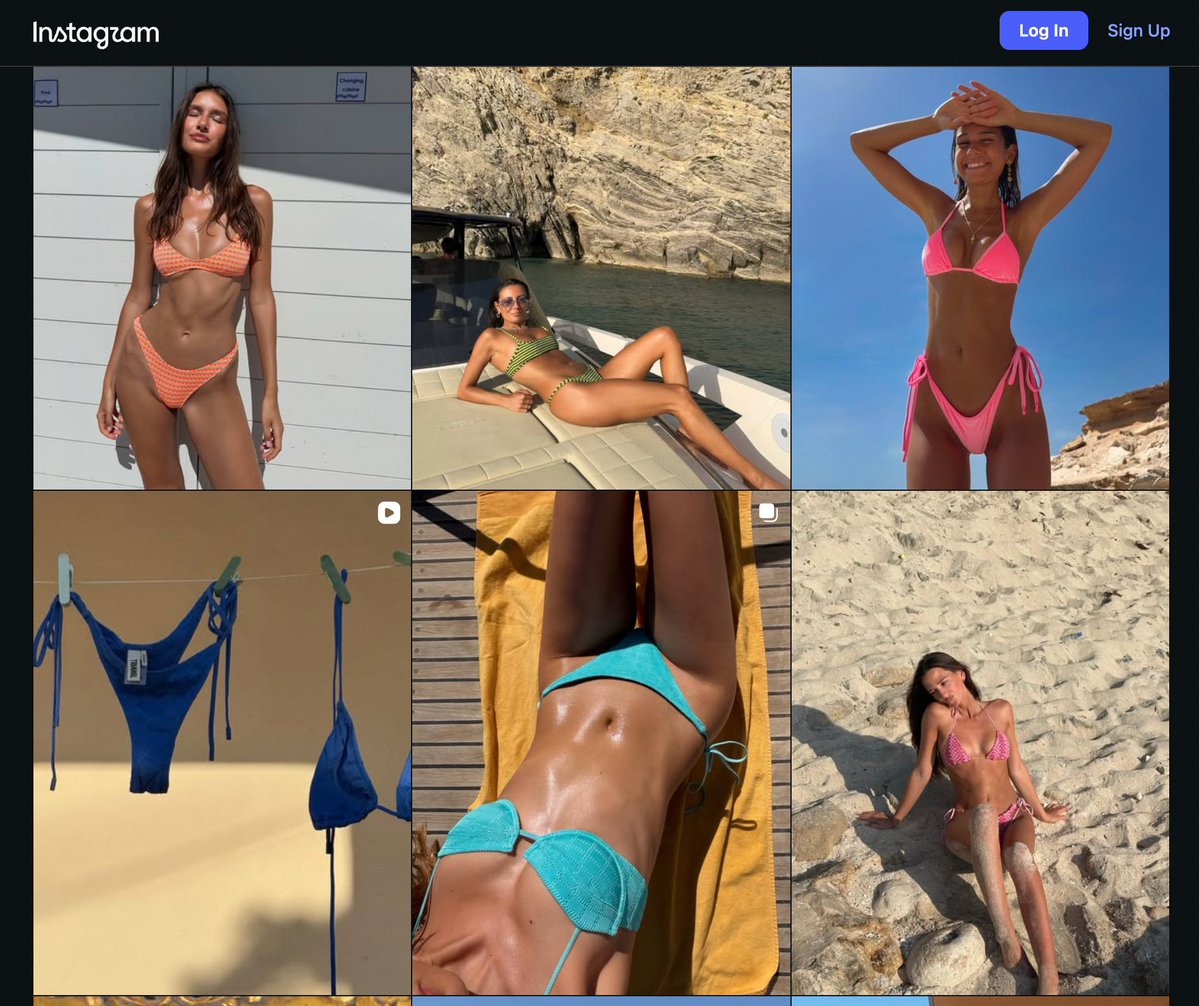 Stellagracegray's tweet photo. They're marketing is so on point their instagram is so cute and really makes you want to be a Triangl girl. What's your favorite bikini brand that first comes to mind? https://t.co/lj8Ry8uz7u
