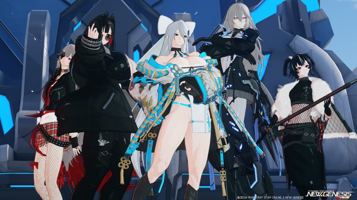 homudari2's tweet photo. 皆様おはようございます。
チームでss撮ってきました。

#PSO2_NGS_SS 
#メンテの日じゃ無いけどssを貼る https://t.co/RTZgtybrAd