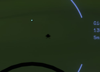 sadvalerian's tweet photo. played Outer Wilds recently &amp; felt delighted every time i saw a tiny shadow of my ship bc it looked like a cute lil chick 🥹 https://t.co/1q9M9v5Vda