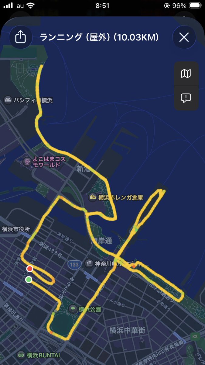 noumisoniase's tweet photo. 横浜 #出張ラン 走っていて楽しい🏃‍♂️‍➡️
この環境で毎日走れる人が羨ましい！🌃

朝も走りたかっ��けど雨のため見送り☔
#みなとみらい #ランニング #ジョギング https://t.co/i5Vq0AGwZR