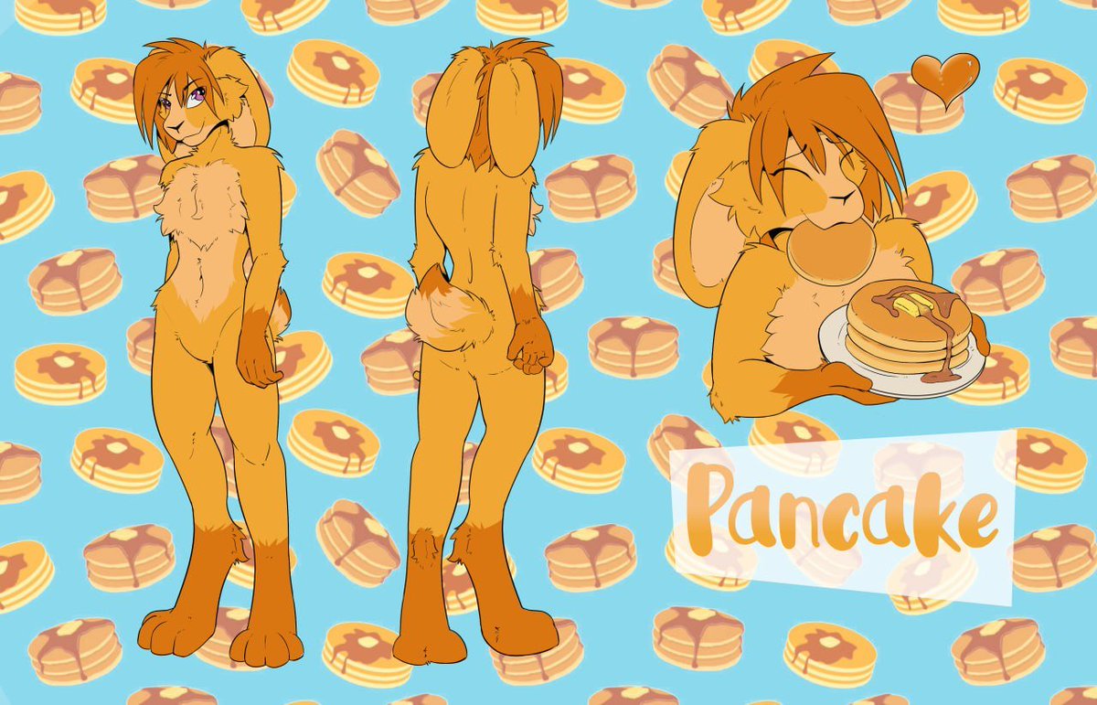 CosmicFSart's tweet photo. Look at this ref sheet for an adorable breakfast food item themed bunny I just finished up as a commission. https://t.co/nOD9KptJVq