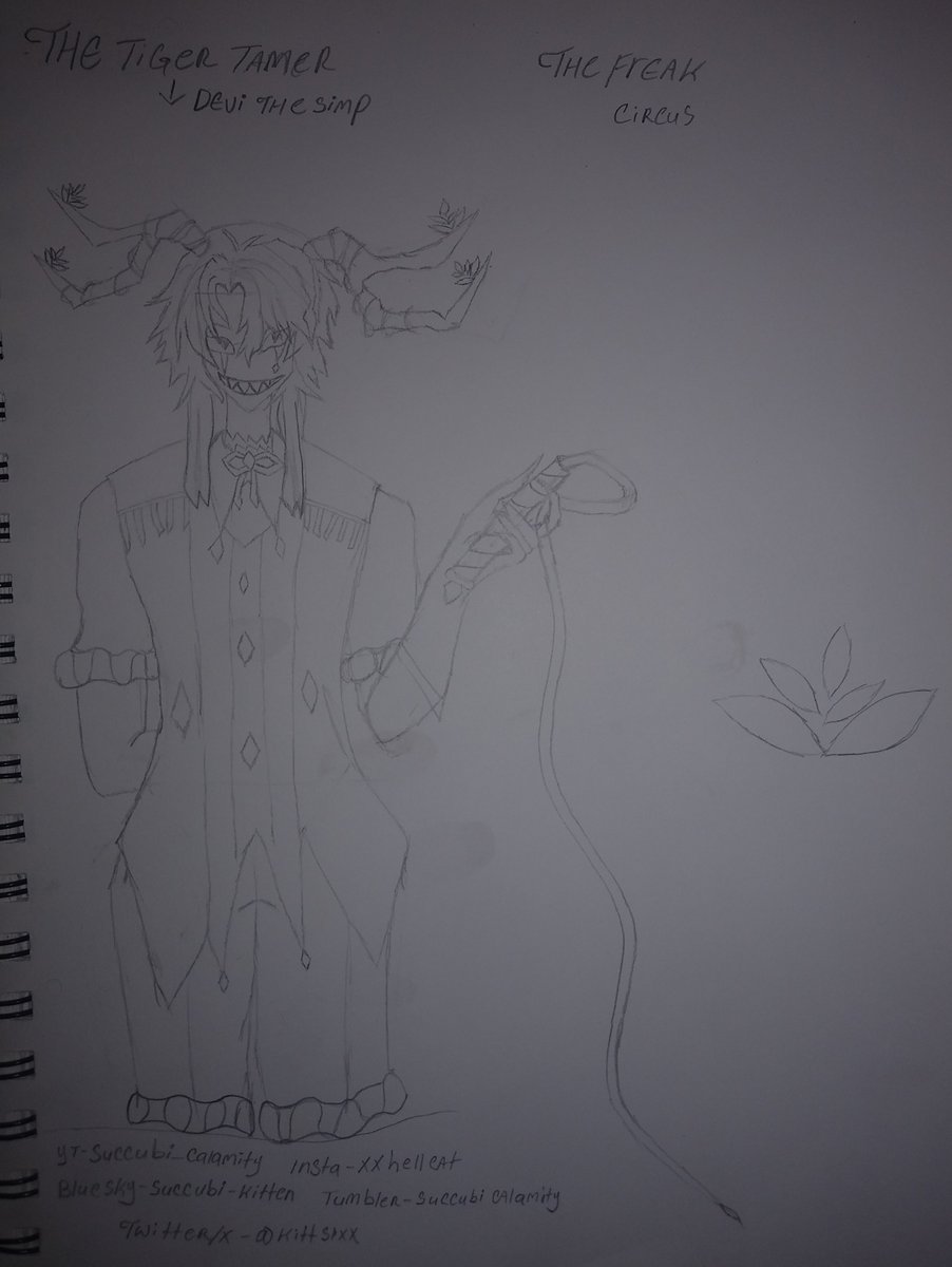 kittysixx's tweet photo. did the oc tiger tamer by devi the simp @devsthesimp https://t.co/FFEup9R8SC