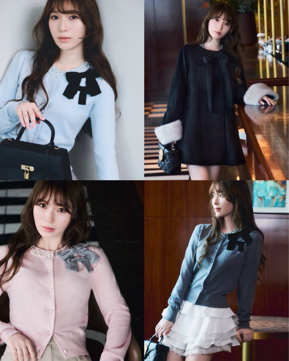 snidelOfficial's tweet photo. In Her Feminine Mood✨🪽

心惹かれるのは、
甘さだけではないフェミニニティ。
愛らしさも、品のよさも、
自分らしいバランスで。
守屋麗奈さんが纏う、
今の気分を映したSNIDELの最新スタイル。

WEB LIMITED ITEM
9.17 THU 0:00 RELEASE
https://t.co/QGEqFtKkCn https://t.co/i0jdNF5H4K