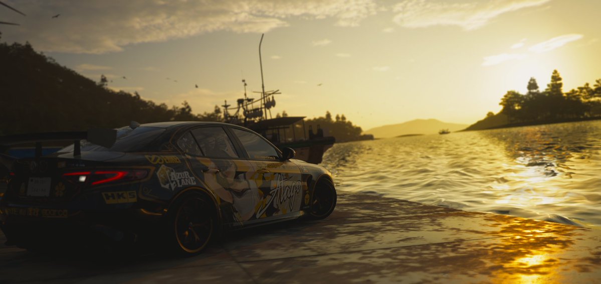 RubezXIV's tweet photo. Where would a ship be other than by the water?🤔

#ForzaHorizon6 #AzurLane https://t.co/Z8jaPUTECV