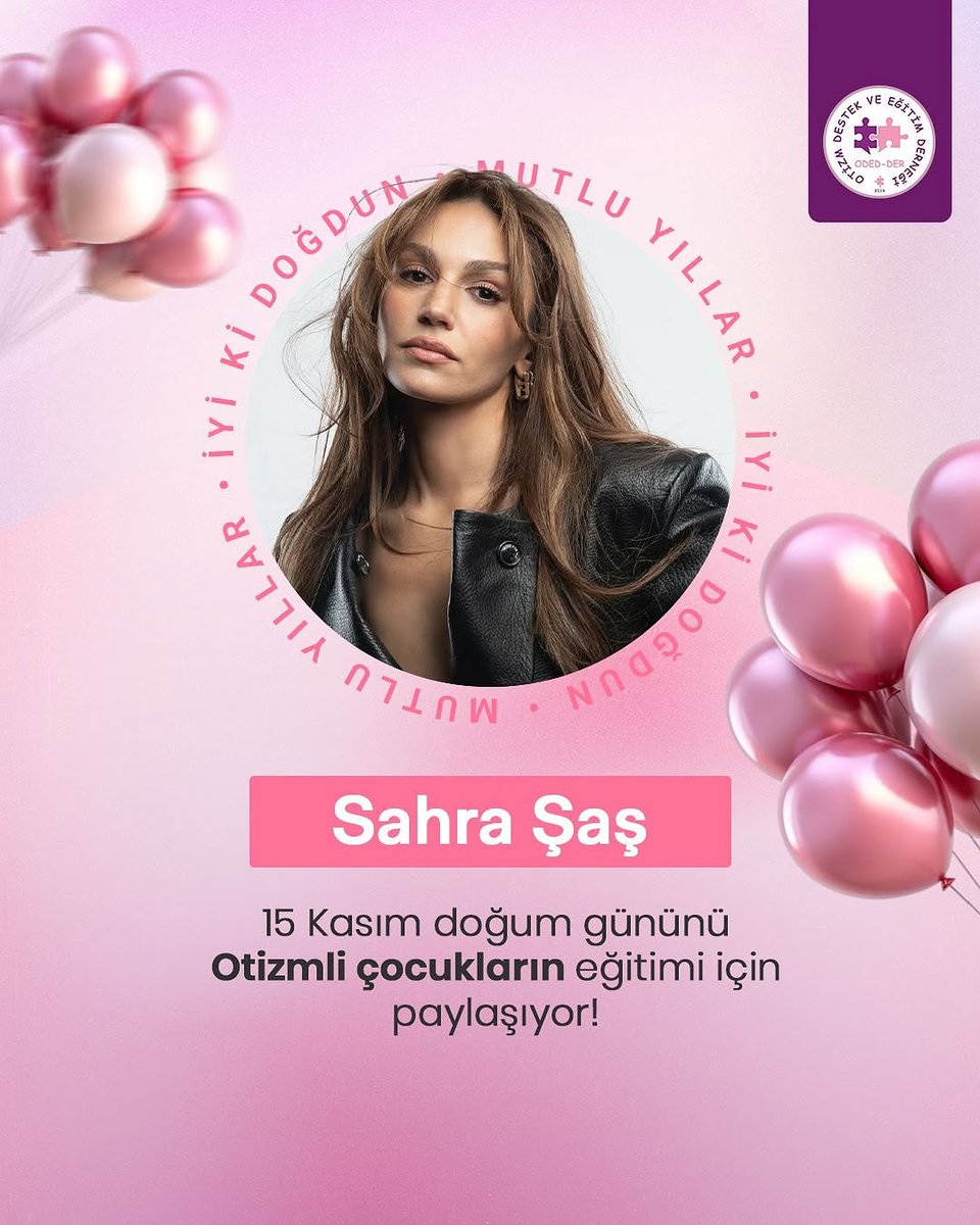 Stefersonh's tweet photo. Tüm ailem ve dostlarım;

15 Kasım'da kutlayacağım doğum günümde beni en çok mutlu edecek şey, otizmli çocuklar için yapacağınız bağışlar olacaktır. Yaptığınız her bağış, otizmli çocukların eğitimlerine, gelişimlerine ve ailelerinin aldığı desteğe kat... https://t.co/SmJbN6wDTA