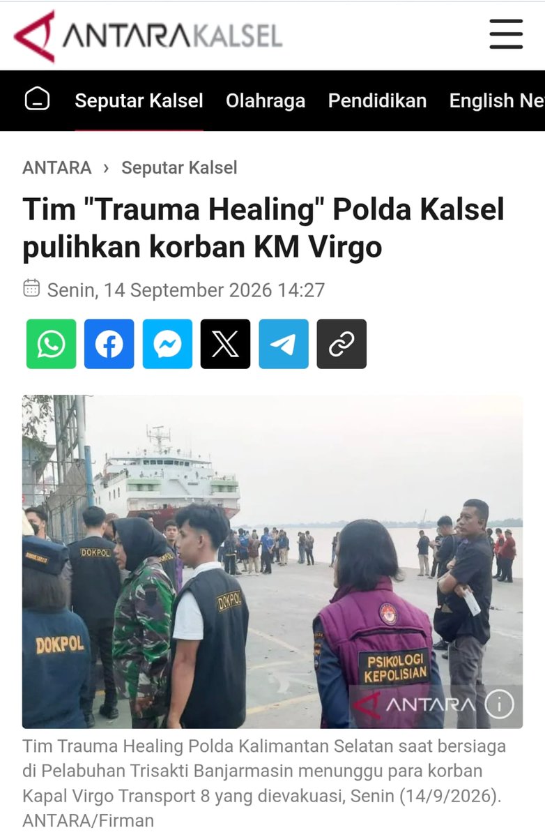 antoeicho's tweet photo. terimakasih untuk polda kalsel yg terus  #SiagaHadapiBencana
Pemulihan Kondisi Indonesia berikan berbagai pelayanan untuk masyarakat pulih 👍 https://t.co/iEHQbKHi8Q