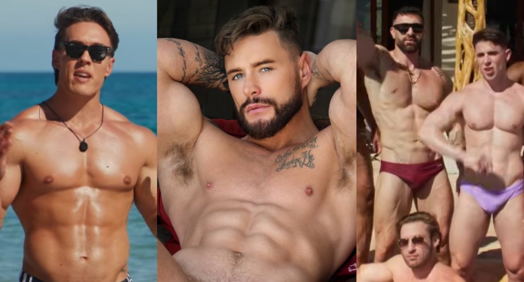 DNAmagazine's tweet photo. Josh Moore and JJ Aussie Put 10 Hot Gays In “Crush House” And Hands You The Vote! https://t.co/Z1t85HnTHH
