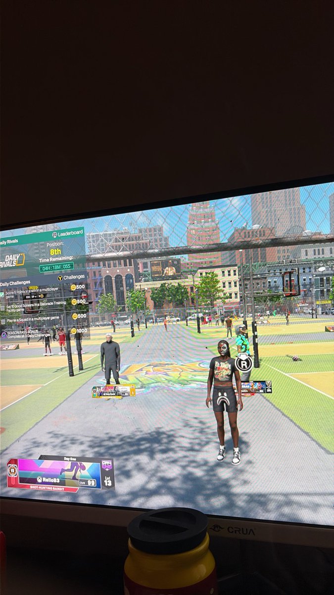 sniper12329's tweet photo. All I play is cheaters on this game really depressing 😭 @nba2k https://t.co/sxRzusVKq3