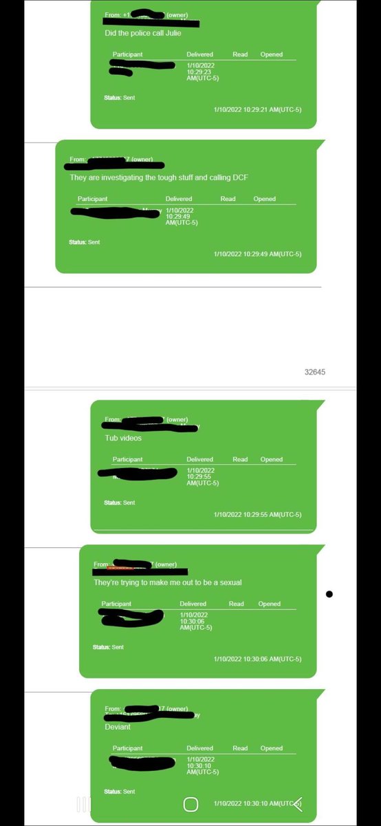 Zak9089's tweet photo. @JeanMarie2880 @auntiedebbb TB talking to dchf about send nudes of his kids https://t.co/fIh1HPfie3