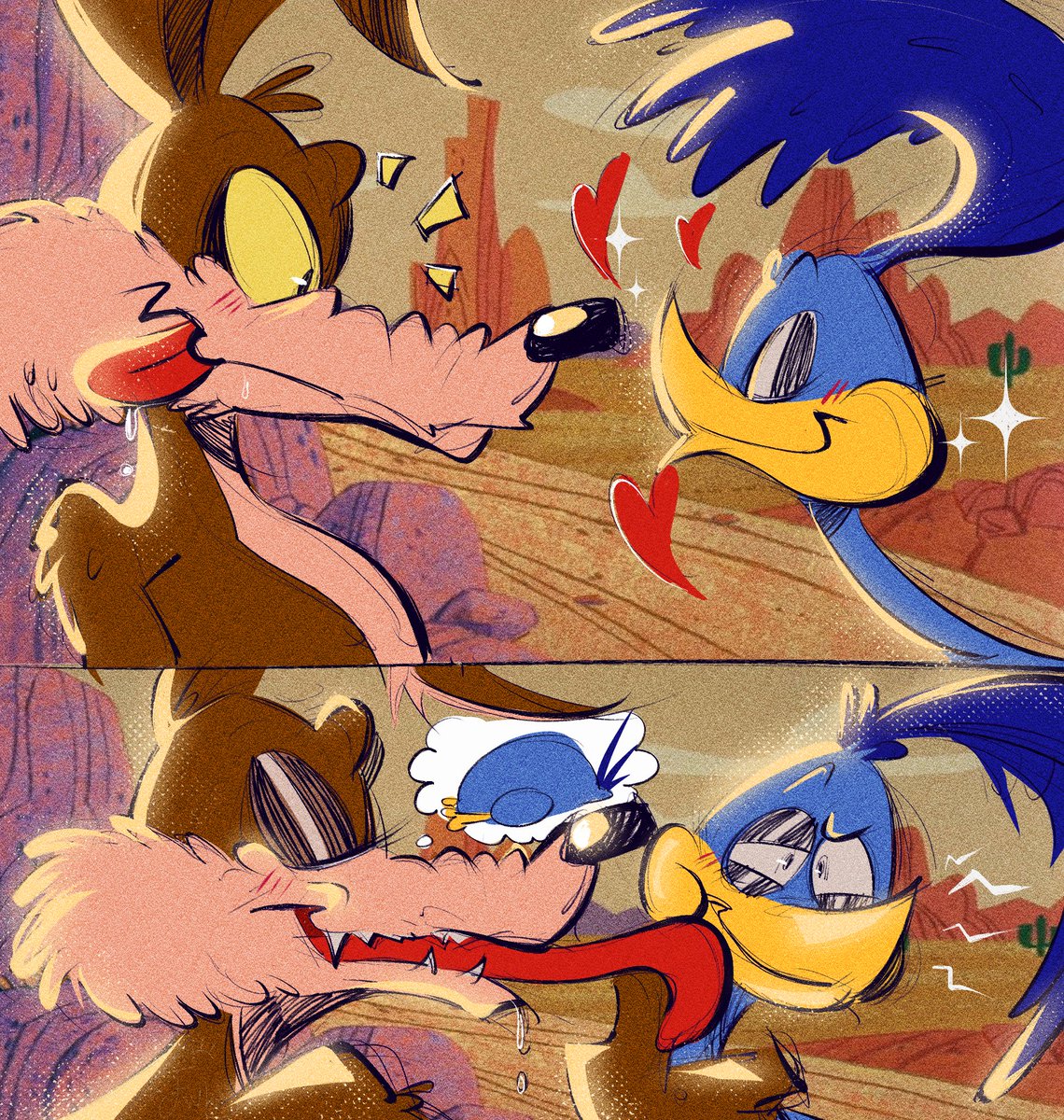 infrarreed's tweet photo. I don't think he understood.

#wilewileecoyote #wileercoyote #coyotevsacme https://t.co/ZeqAosTGid