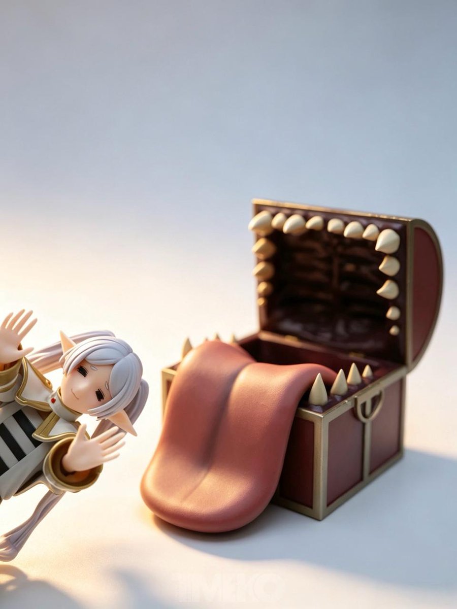 TIMEKO_hobby's tweet photo. 『葬送のフリーレン』フリーレンの魅力が詰まったフィギュアが登場🪄✨

二期で印象的だった「うお～ん😭」や「鉱山で働くすがた」が新入荷！
inミミックが舌👅付きでパワーアップ💪

もちろん、キリっ✨とした姿も当店で多数販売中です！

#フリーレン　#フィギュア https://t.co/Zg3epExp9U