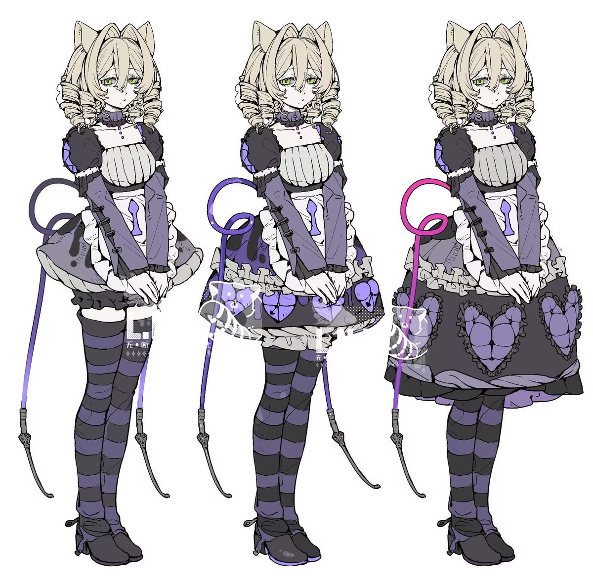 Lnkk9's tweet photo. @_VGen_ 你好，这是我的委托作品，我擅长设计，插画，可爱风格插图，同时我还擅长Live2D的绘制，很希望获得认可，以下是我的作品集和Vgen
Vgen https://t.co/uHPfuublIN
作品集https://t.co/L1uIjpAfXS https://t.co/o31xFwCUvy