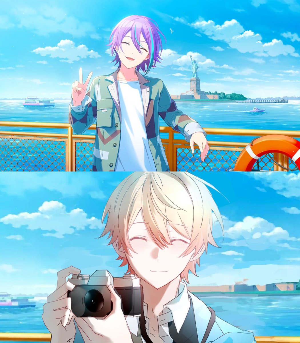 yeyuyukaqn's tweet photo. #類司 #prsk_FA 
嘻嘻我畫了差分，笑顏賽高！ https://t.co/ru0AUyniQL
