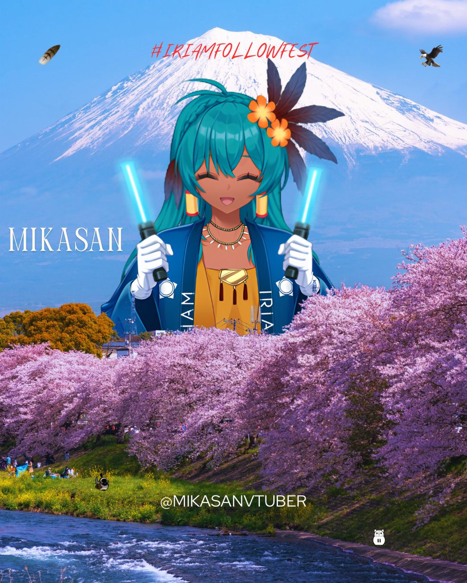 MikasanVTuber's tweet photo. #IRIAMメンテ中のフォロー祭り
#IRIAMMaintFollowFest

PTCHOO maintenance time so you know what that means. IRIAM’s Native Wayfinder, Mikasan is here PTCHOO 🪶🦅

🪶🦅culture education yaps 
🪶Language Learning yaps 🇯🇵🇲🇽👩‍🏫
🦅Convention yaps
🪶 Anime/manga/gaming/toy yaps
🦅カラオケ https://t.co/qKwRELkxKL
