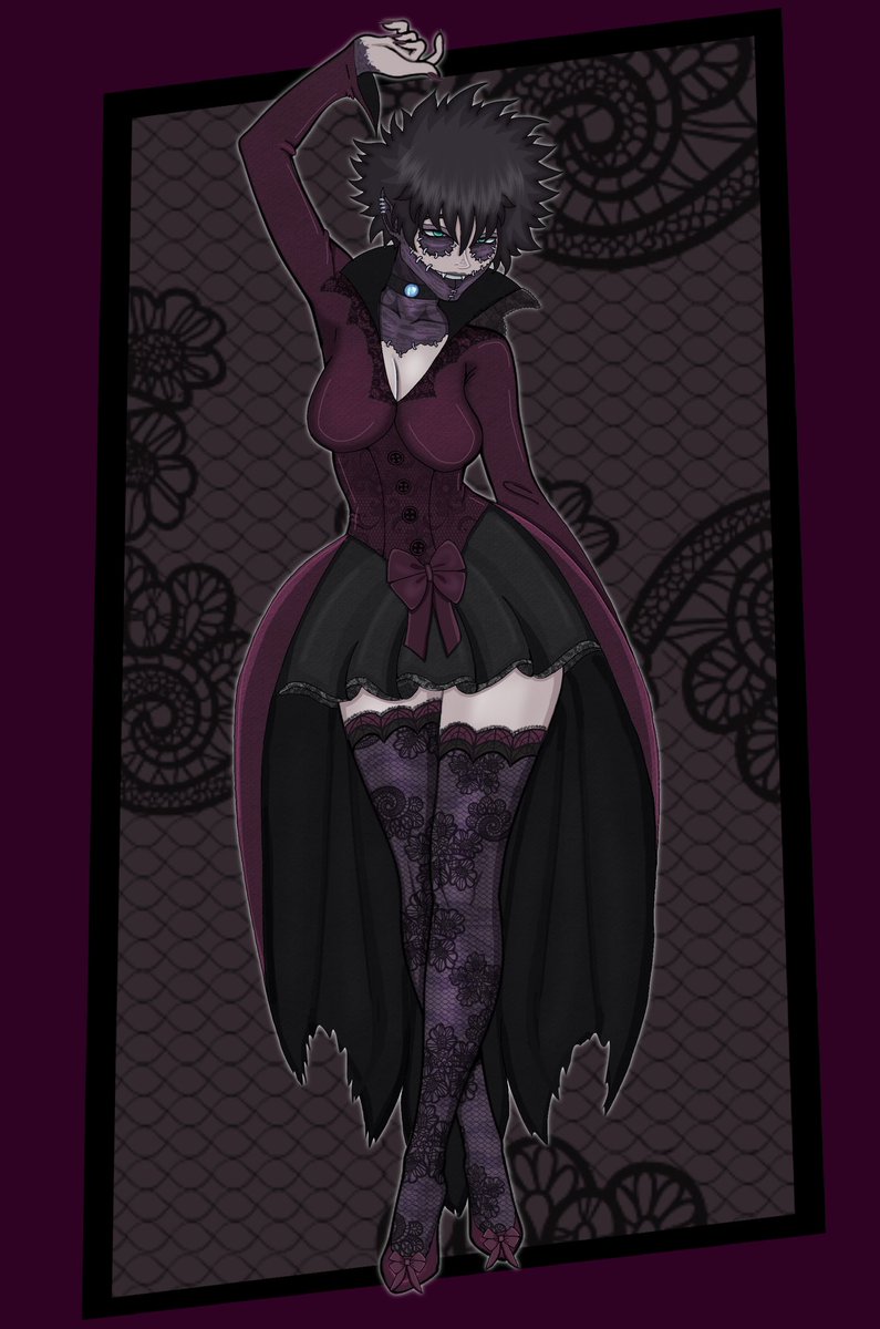 maleficentdabi's tweet photo. Dabi vampire again
#dabi #dabifanart #dabiau #vampire
Pose and some brushes by attki_art https://t.co/p6db1lyC1U