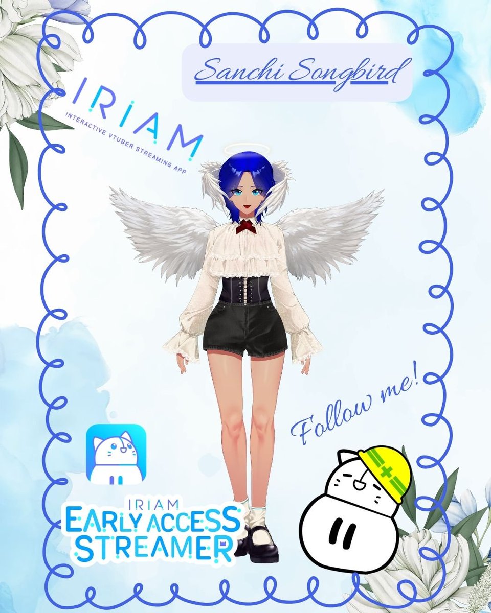 Sanchi_Songbird's tweet photo. Hi hi! I'm Sanchi Songbird, your friendly and silly lil celestial songbird! #IRIAM_US

🕊️ Chill Chats,Silly Stories
🎶 Occasional Singy-Songs
💙 Warm and Welcoming Vibes

#IRIAM #Streamer #FollowFest #IRIAMFollowFest #IRIAMMaintFollowFest #SongbirdSanchi 👀✨ https://t.co/gx44eFAc9N