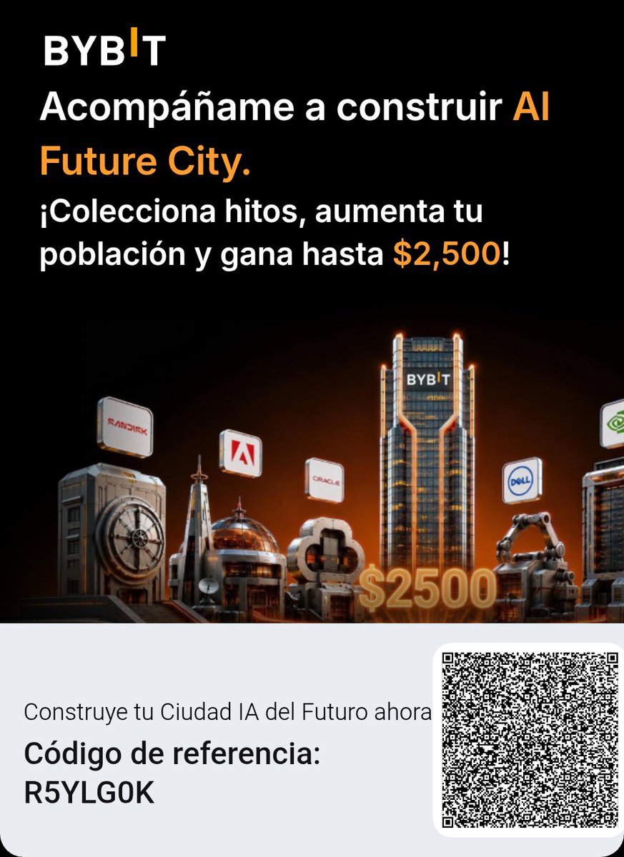 felix_cv's tweet photo. Acompáñame a construir la Ciudad IA del Futuro. ¡Colecciona hitos, aumenta tu población y gana hasta $2.500! https://t.co/5eiVBp2j5d https://t.co/Yzi1WfvmcX