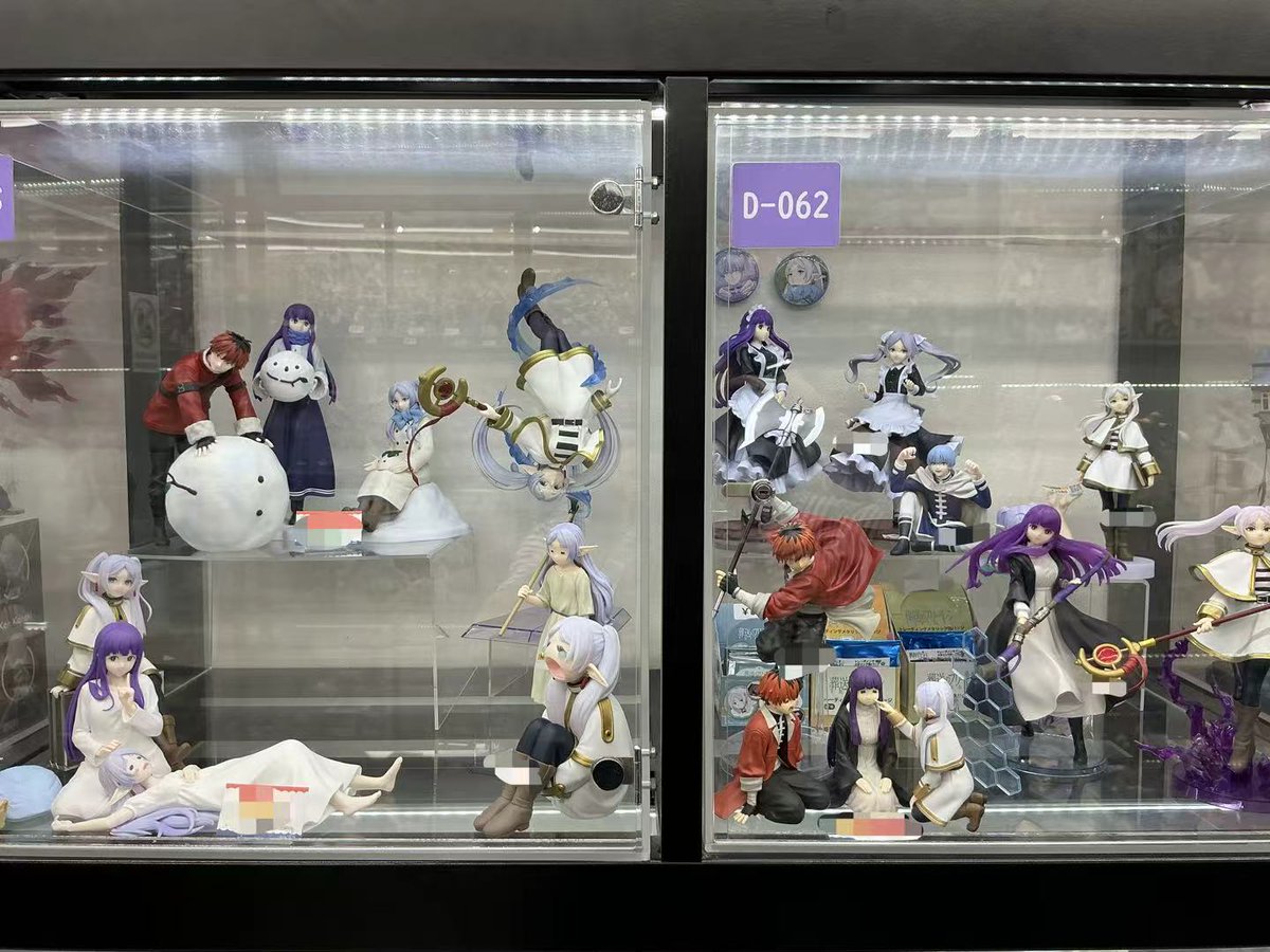 TIMEKO_hobby's tweet photo. 『葬送のフリーレン』フリーレンの魅力が詰まったフィギュアが登場🪄✨

二期で印象的だった「うお～ん😭」や「鉱山で働くすがた」が新入荷！
inミミックが舌👅付きでパワーアップ💪

もちろん、キリっ✨とした姿も当店で多数販売中です！

#フリーレン　#フィギュア https://t.co/Zg3epExp9U