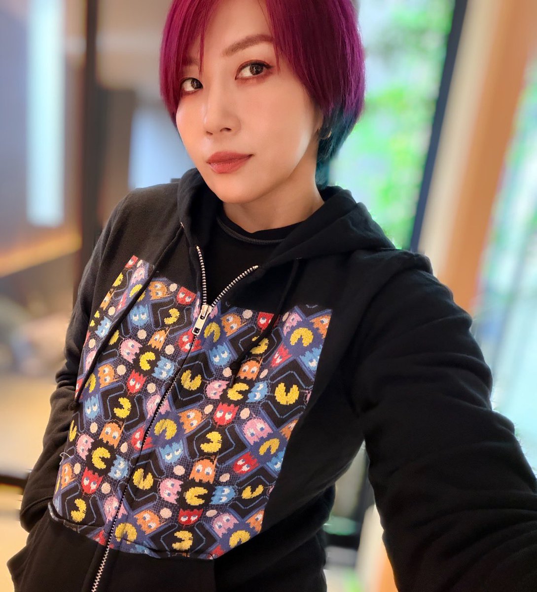 WWEAsuka's tweet photo. Pac-Man https://t.co/0ez30h2OSQ