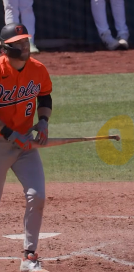 OriolesPicture's tweet photo. 95% sure  Gunnar is having hamate (or possibly TCL) issues. His whole career I’ve never seen him without this knob + Tape. Now he’s swinging an Axe Handle. You don’t play around with transition to Axe for no reason especially while you’re struggling. Also commonly delayed surgery https://t.co/i0ij4EwXnl