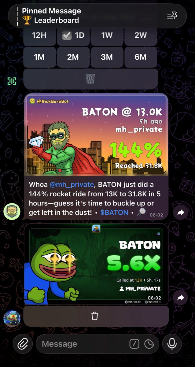 moonboy1107's tweet photo. called $BATON 

Entry at a very early stage 
jump out with 5x 
Keep hitting the launch button https://t.co/Kiu5ZWp3yy