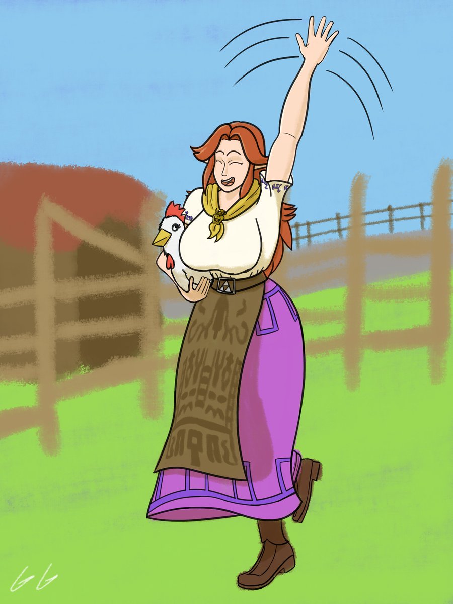 GorgeousGord98's tweet photo. The Ocarina of time remake looks great. I cant wait to see future Malon 🩷 https://t.co/SHyKcbsYS0