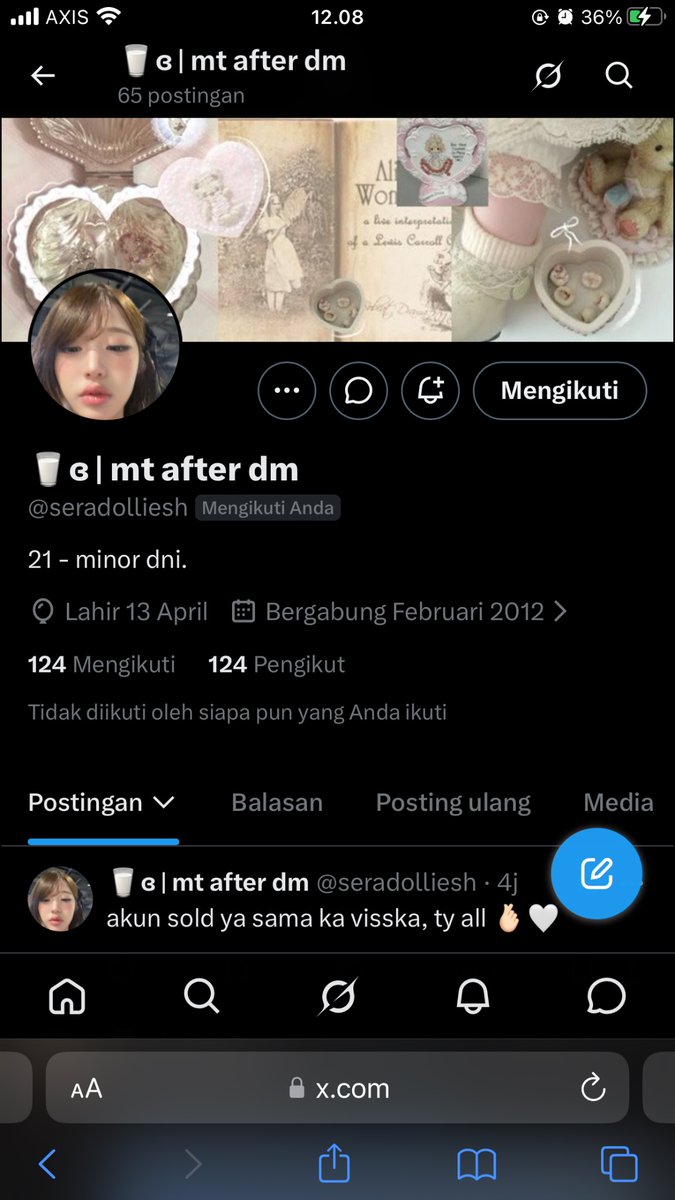 vvvsca's tweet photo. TANDAIN PENIPUUUUU 

bni 2058522721 aurelyn, gopay

081315999066 aurelyn
ini no wa nya
+62 859-7321-2979 https://t.co/fbmt62HEuU