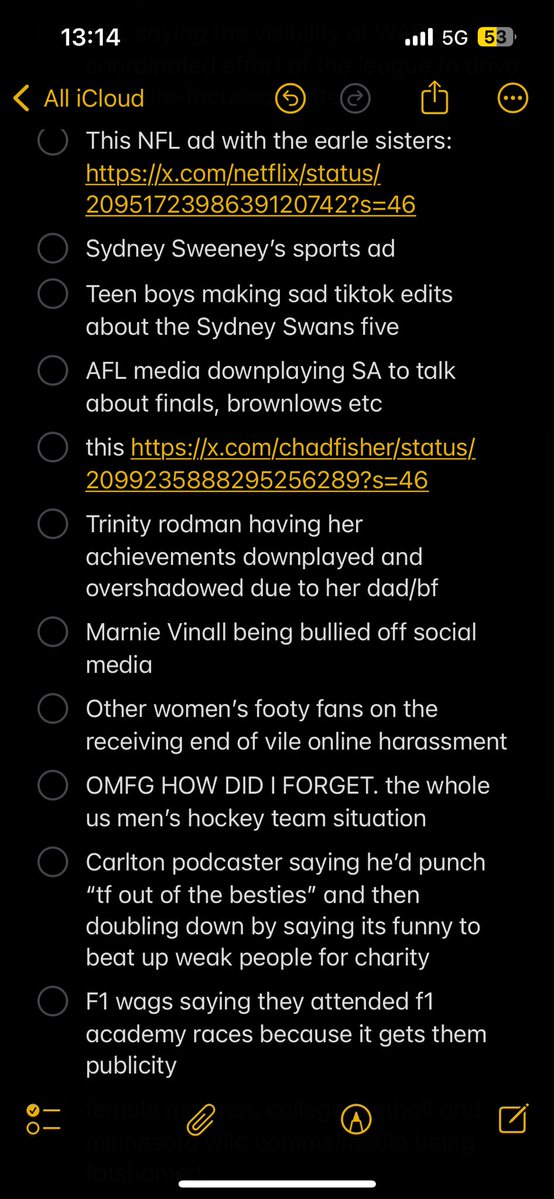 piacetri's tweet photo. “why are women in sports so sick of everything?”

and this is everything i’ve seen on social media in the last 12 months https://t.co/LRlvNpb4xN