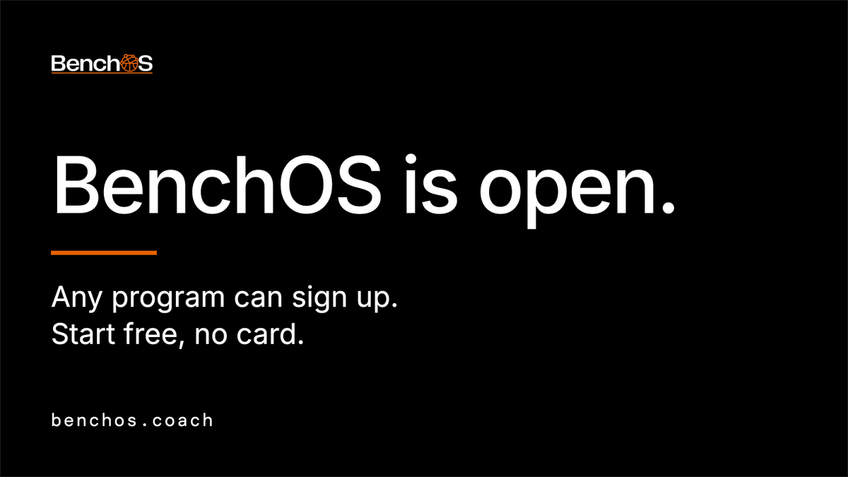 GetBenchOS tweet picture