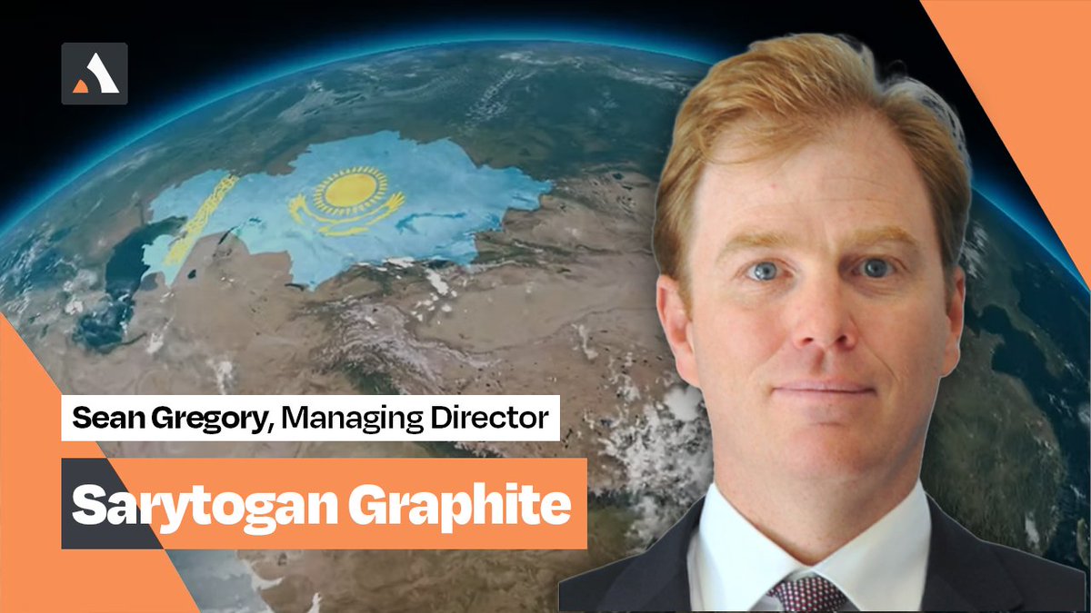 TheAssay's tweet photo. Sarytogan Graphite (@Sarytogan) (ASX: SGA) Managing Director Sean Gregory sits down with The Assay to discuss major downstream test results and regional copper exploration in Kazakhstan.

Watch here: https://t.co/tWFoA9enay

$ASX $SGA https://t.co/T7lBX96Azm