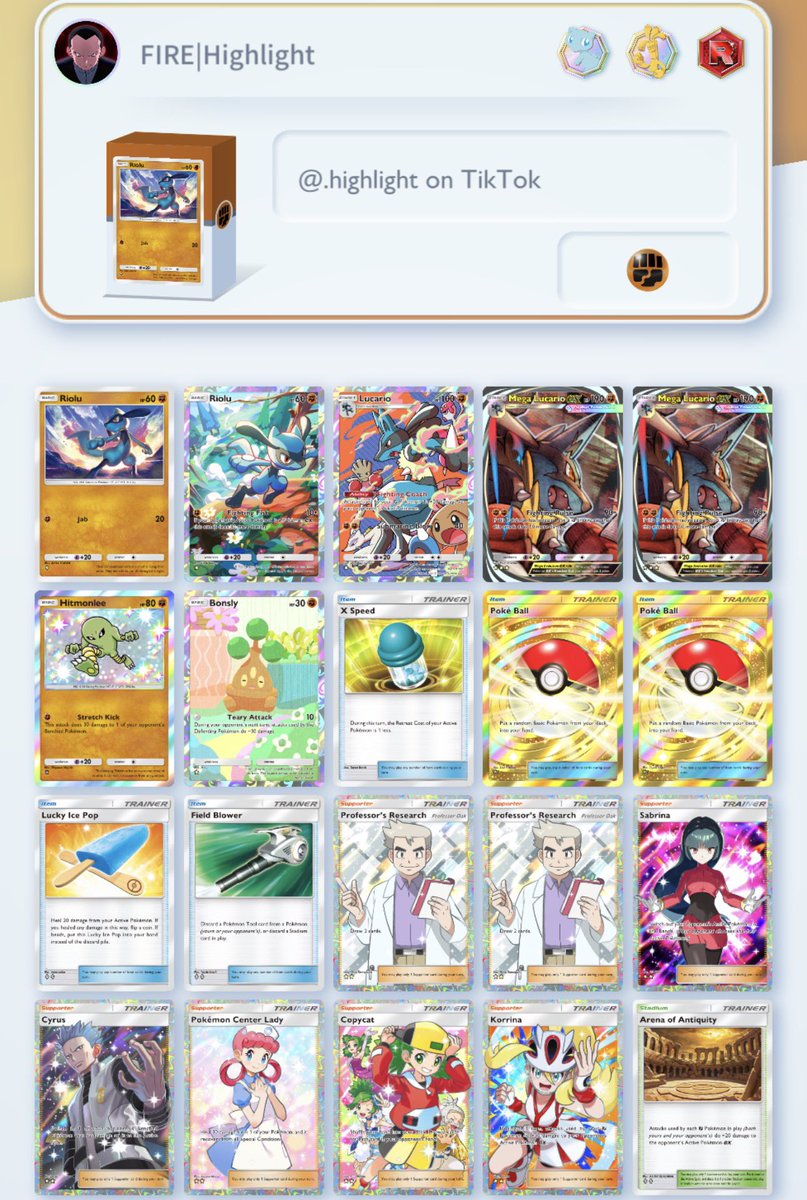 HilightOfficial's tweet photo. With the new season of RANKED in #PokemonTCGPocket starting in a few hours, here are the TOP DECKS I will be using and personally recommend! 

MORE &amp; CODES in comments! https://t.co/6Jzh4i8Wbn