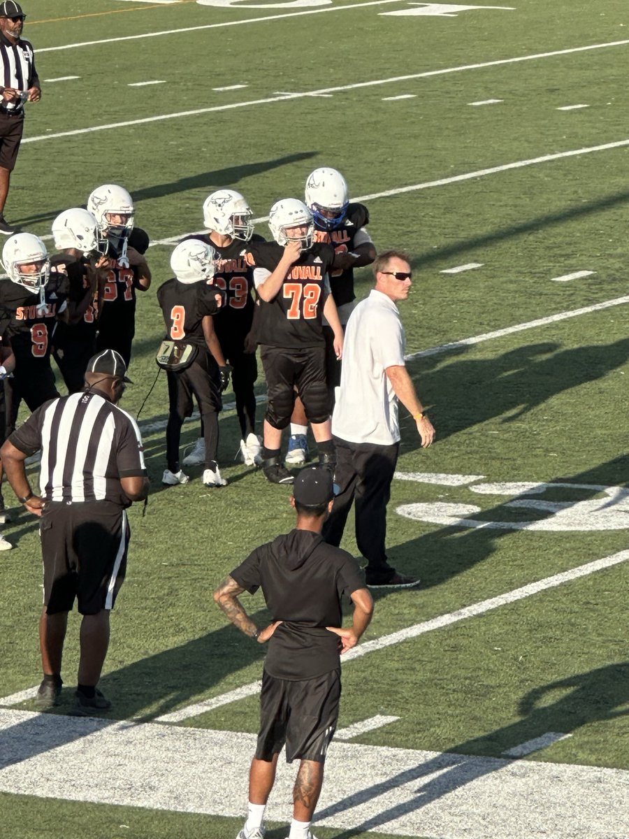 StovallMS_AISD's tweet photo. At the 7th grade Steer football game at Smith Stadium today against @MeadMS_AISD!  @DrWynneLaToya @A_TeamAthletics @StovallSports #StovallFootball #ChooseAldine https://t.co/XEJ9sbGsJT