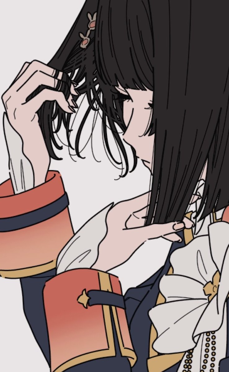 tsukimirom's tweet photo. なるべく色んな構図で描こうとしてるけど大体こういうのになりがち https://t.co/RFbkLCj3he