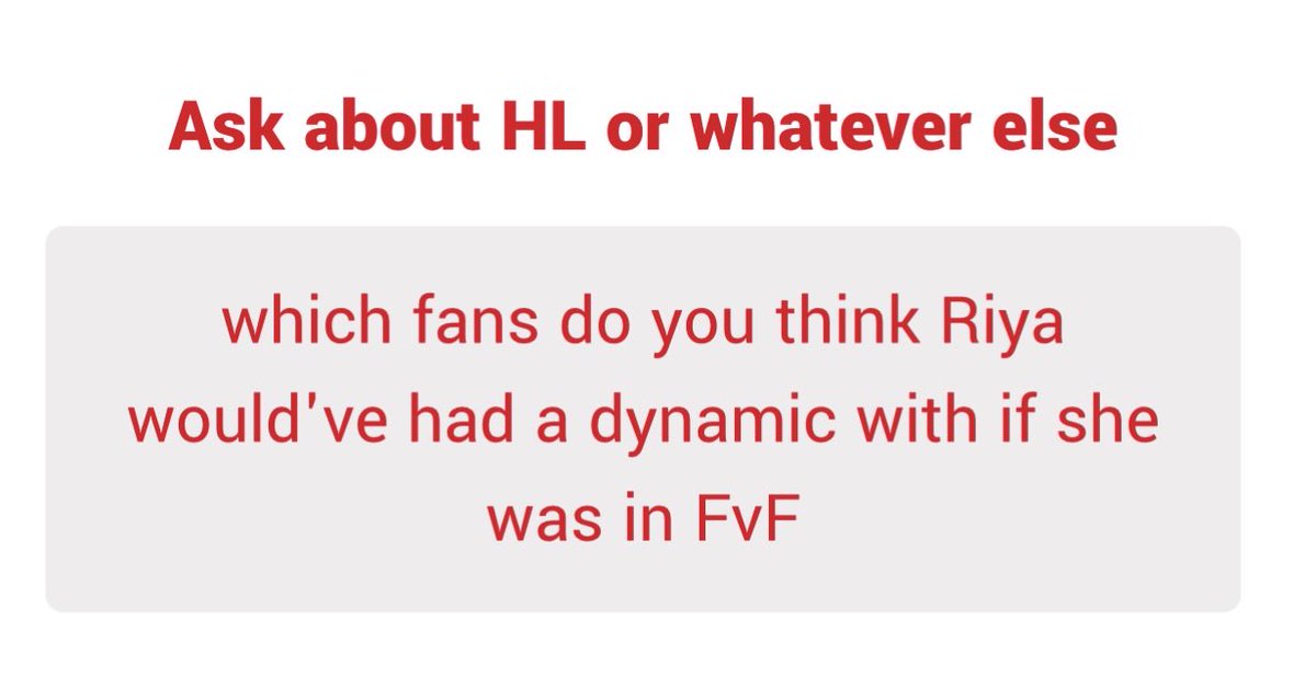 BUGZSNATCHER's tweet photo. hmmmm this is a fun question actually… I could see her interact with Finn nd Ara nd treat them like her lil minions cuz i think that’d be funny, Dunia would be fun to see—just Riya becoming vulnerable nd spilling her heart out nd also maybe #lezout, ooo and Sam cuz yes https://t.co/HOS01JtV5k