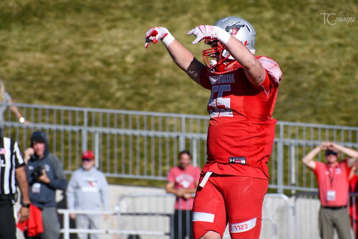 Ricky_Armbrust's tweet photo. After a great visit, I’m grateful and excited to announce I’ve received an offer to continue my education and football career @MountaineerFB 

@Chatfieldftball @CoachRosholt @coach_lindell @CoachPulte @CoachRoyWCU @Jas_Bains_12 @joemclain13 @jadenxarmbrust https://t.co/FS85nsNJTg