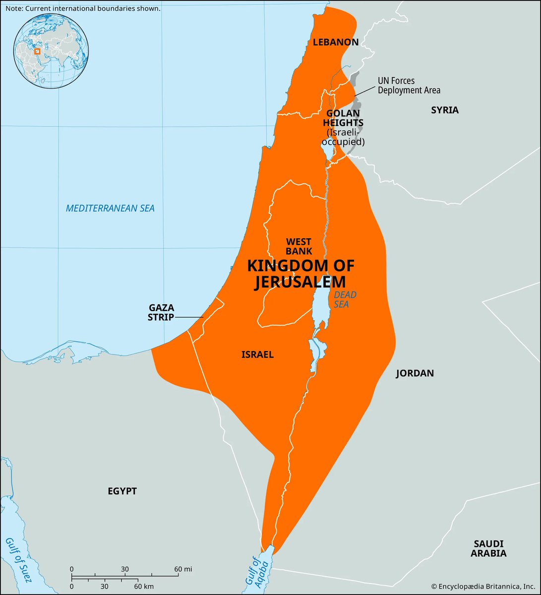 Anglomaxxer's tweet photo. With Jews now backing Argentina over the Falklands and openly cheering the breakup of Britain, perhaps it’s time we discussed ending another occupation.

The Kingdom of Jerusalem belongs to Christendom.

It’s time to launch the crusade. https://t.co/b83TLWZAai