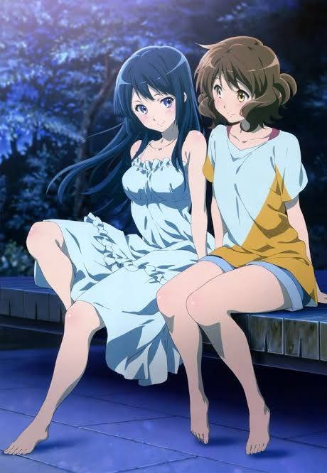 lolnotpoor's tweet photo. Noticing a theme with alot of official hibike art... https://t.co/AfR6DNto8x