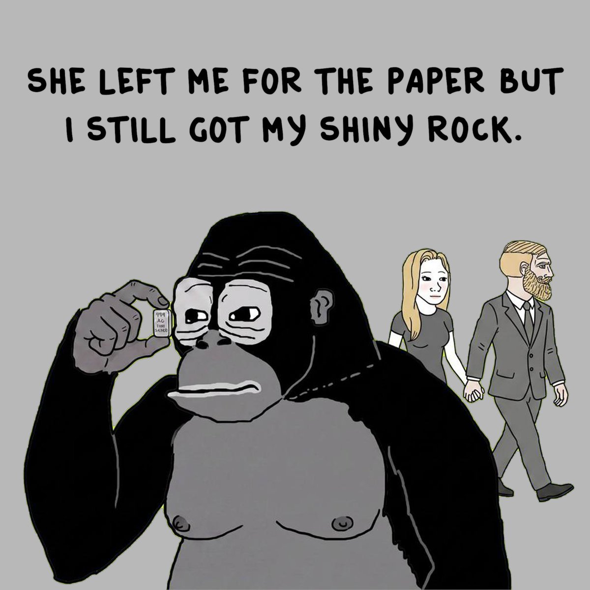 Silverbackedsol's tweet photo. Lost the girl. Kept the purity https://t.co/5kVoC4I8lV