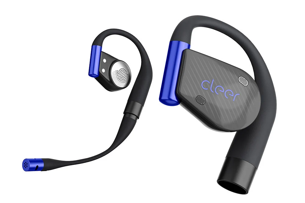 Cleer ARC オープンイヤー型ワイヤレスイヤホン 専用ケース付き PHILE WEB on X: 