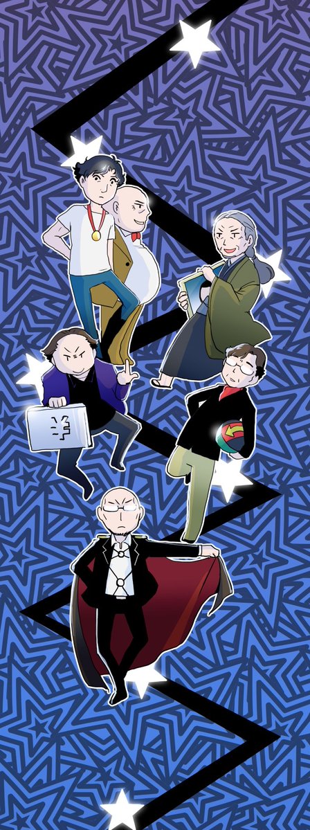 mukoku's tweet photo. #P5 10周年おめでとうございます！ 
再掲ですがせめてものお祝い！
#p30th https://t.co/RAUGdul7Qs