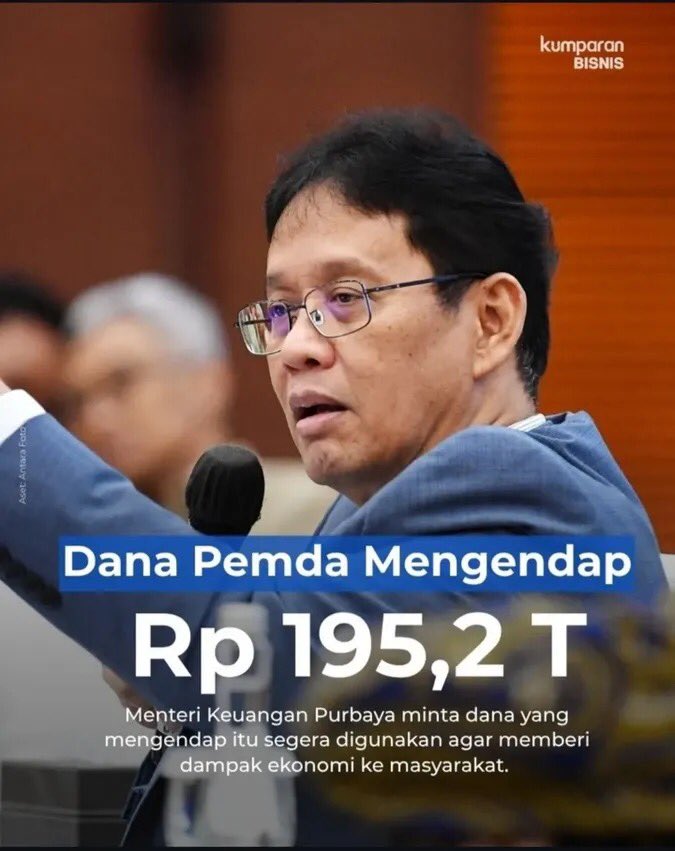 sibambaang's tweet photo. Di periode ini, menkeu ganti tiap tahun.

2024 Sri Mulyani
2025 Purbaya
2026 Suahasil Nazara

CEO yang plenger, Finance yang diganti-ganti.
Tiap bulan diganti pun gak akan ngaruh. https://t.co/IeKiSjBH5k