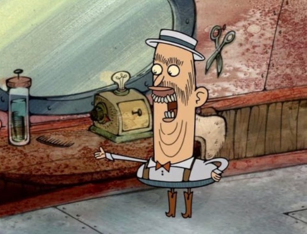 davidmarchie's tweet photo. Here's to you, Dr. Barber! #FlapjackCartoon #BeautyAndBarberWeek #TheMarvelousMisadventuresofFlapjack https://t.co/8XOoQANmyt