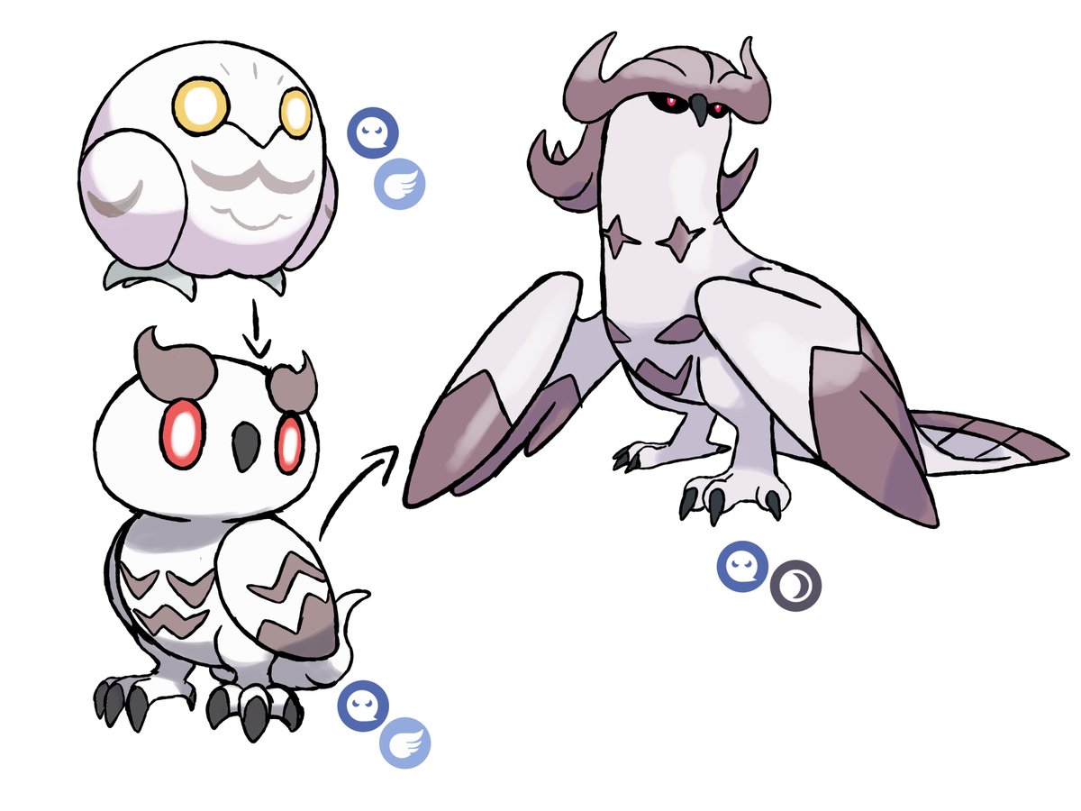 kiryusart's tweet photo. A owl ghost 👻🦉

Do you like it? Send me a DM and you can buy it first 📨

#fakemon #pokemon #art #wipart #wip https://t.co/hTWmKXain0