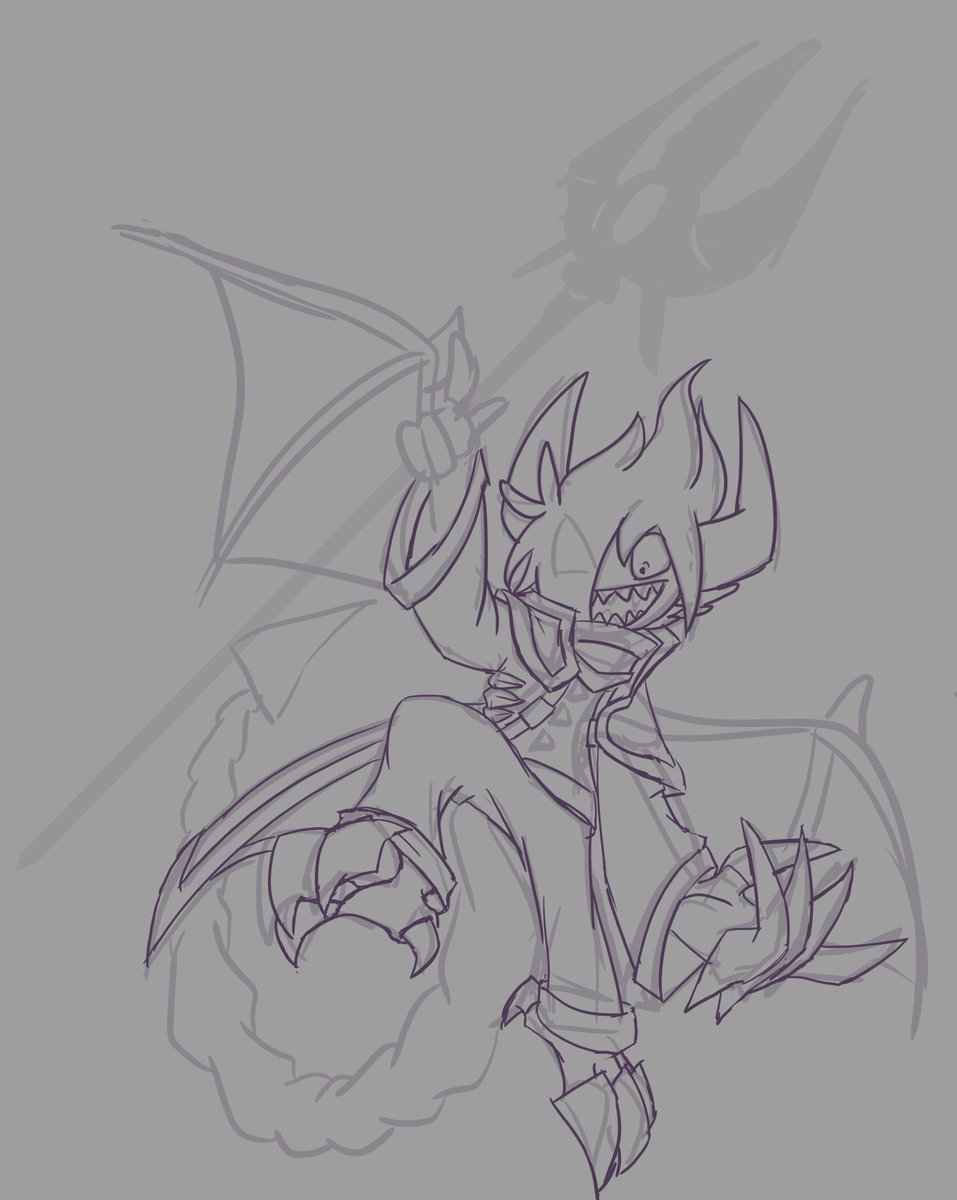 nonbardnary's tweet photo. my 1 (one) black channel fanart i never finished https://t.co/G8sm9kQBEi