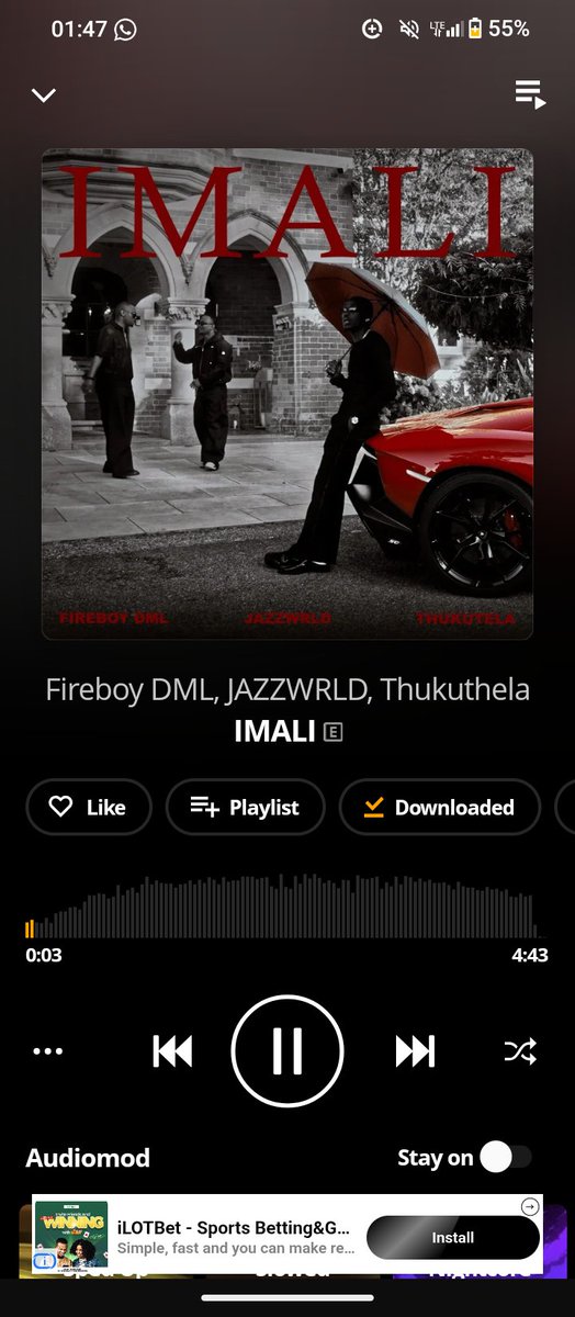 Loyaltyfcqz's tweet photo. Fireboy DML want make my landlord give me quick notice 
 I don put diz song for repeat increase all the volume https://t.co/6PqMd6HCR4