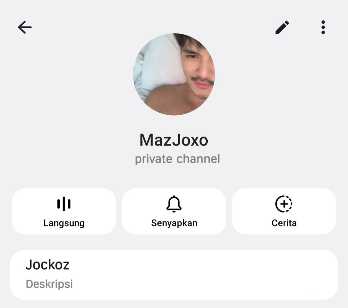 mazjockoz's tweet photo. Join Join yuk di TELE
https://t.co/6KMWcSVUeP https://t.co/cRRcHbk92U