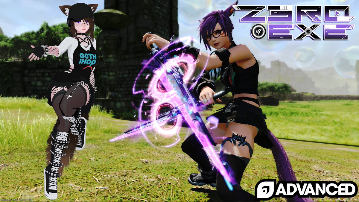 Z3r0exeVT's tweet photo. 18+| !advancedgg | Relic Grind we go for cool shiny weapons! Cat man has to keep the Fox Girl on a short leash tonight. We are playing Final Fantasy 14 with SaintsNeko so swing on by and vibe at https://t.co/52ZynCVh1C !
#vtuber #foxtuber #Kitsune https://t.co/yTwfbJWYvx