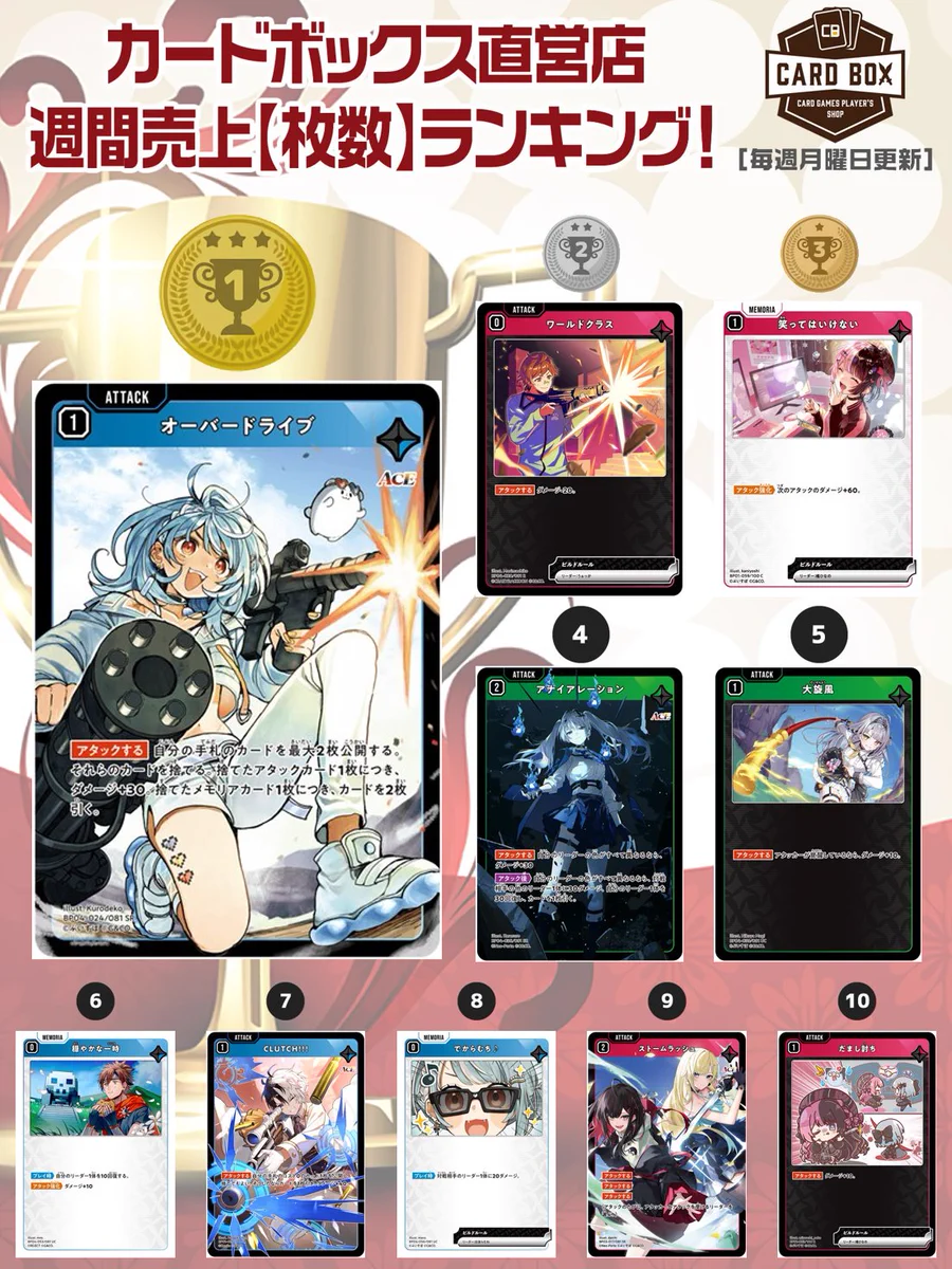 カードボックス通販/買取 オフィシャル【CBトレコロ】 on X: 