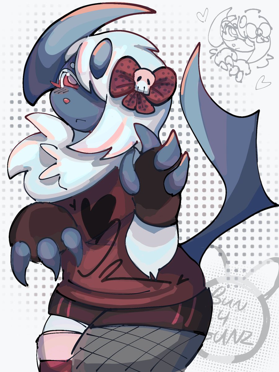 bun4guns's tweet photo. absol doodle yay yay https://t.co/OoTGsg2Sdg